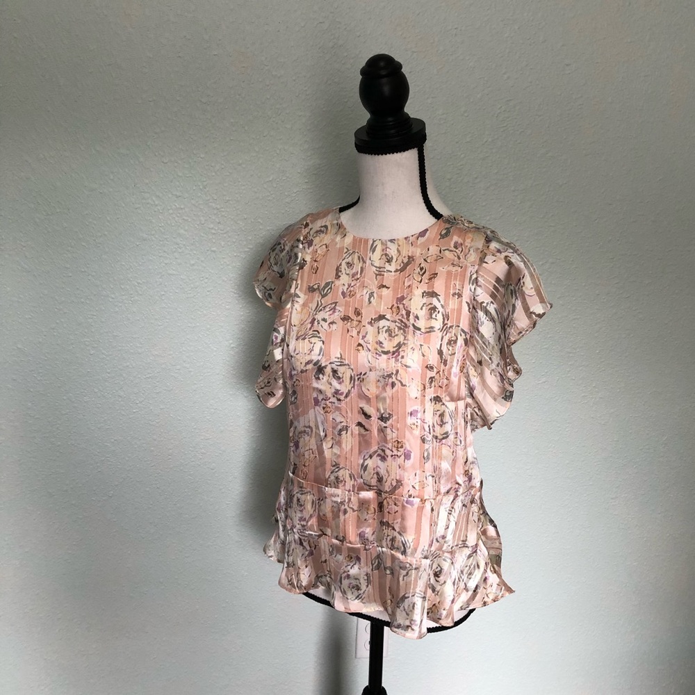 💜💜 Stella & Dot Maette Beautiful Blouse Size XS